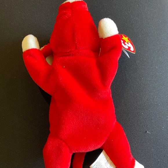 Original SPECIAL EDITION Beanie Baby Snort the Bull Plush Toy - 1995 - Picture 6 of 6